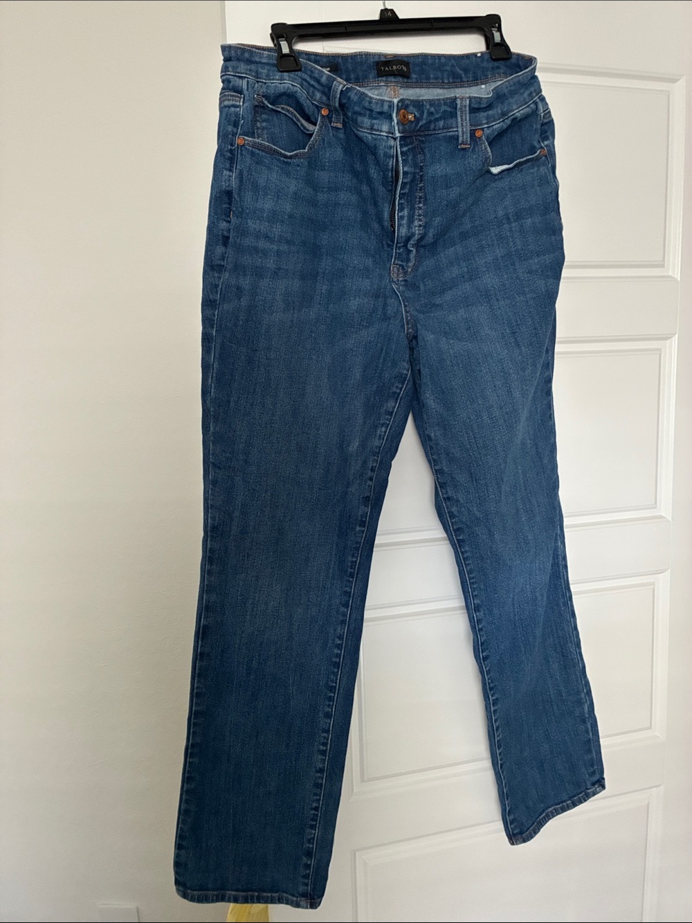 Talbots Blue Straight Leg Denim Jeans